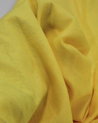 Tecido Linho Misto Rústico com Elastano Amarelo
