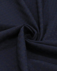 Tecido Viscose Mista Brocada Micro Quadriculada Preto