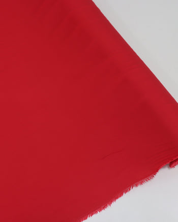 Tecido Viscose Sarjada Vermelho