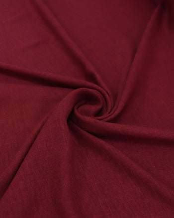 Tecido Crepe Duna Texturizado Marsala