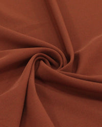 Tecido Crepe Texturizado com Elastano Castanho