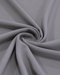 Tecido Crepe Texturizado com Elastano Cinza