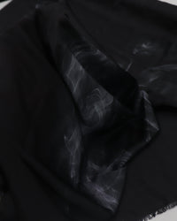 Tecido Crepe Silk Italiano Estampa Lenço Pintura Fumaça Abstrata (1,5m x 1,47m)