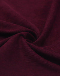Tecido Veludo Micro Cotelê Vinho
