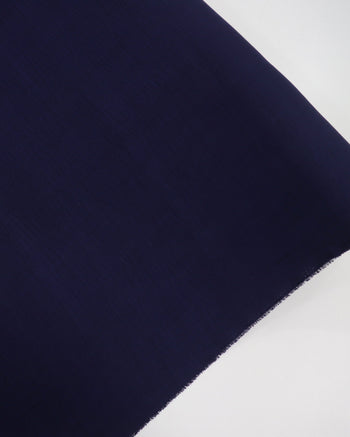 Tecido Crepe Duna Texturizado Azul Marinho Noite