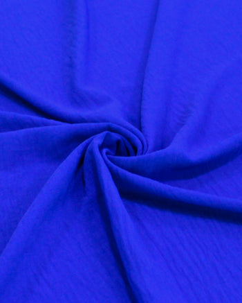 Tecido Crepe Duna Azul Royal