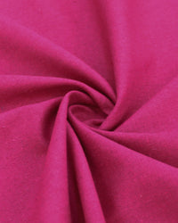 Tecido Linho Misto Rústico Rosa Escuro