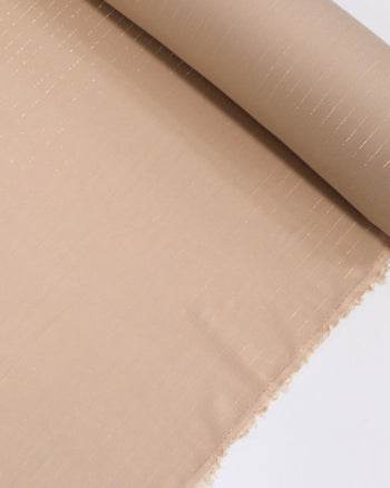 Tecido Viscose com Lurex Nude