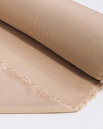 Tecido Viscose com Lurex Nude
