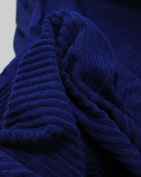 Tecido Veludo Cotelê Jumbo Azul Marinho