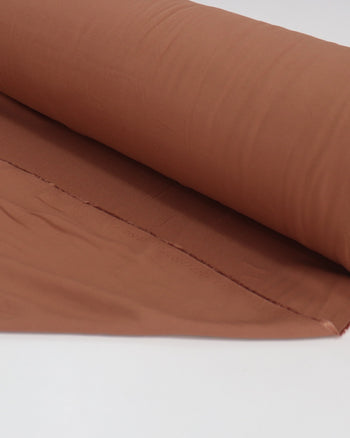 Tecido Viscose Sarjada Marrom Claro
