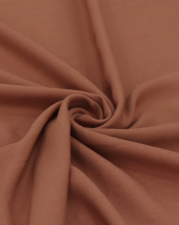 Tecido Viscose Sarjada Marrom Claro