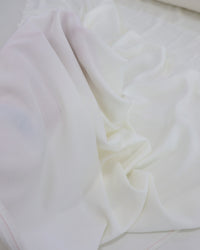 Tecido Crepe Texturizado com Elastano Offwhite