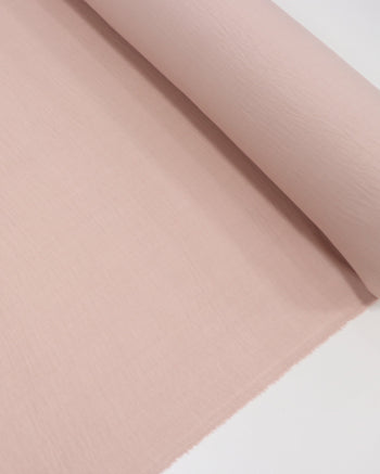 Tecido Crepe Duna Texturizado Rosé