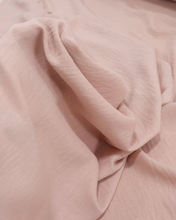 Tecido Crepe Duna Texturizado Rosé