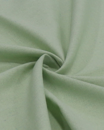 Tecido Linho Misto Rústico Verde Menta