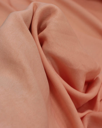 Tecido Crepe Duna Texturizado Pêssego