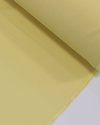 Tecido Alfaiataria de Viscose Amarelo Manteiga
