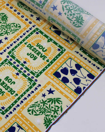 Tecido Viscose Premium Brasilidade Multi Estampa em Recortes