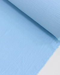 Tecido Crepe Duna Azul Bebê