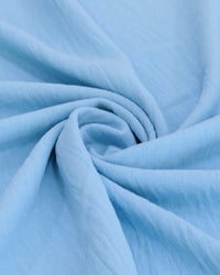 Tecido Crepe Duna Azul Bebê