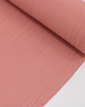 Tecido Crepe Duna Goiaba