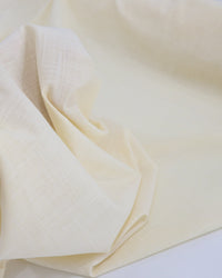 Tecido Tricoline Verano Flamê Listras Finas Branco e Amarelo