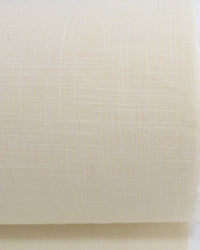 Tecido Tricoline Verano Flamê Listras Finas Branco e Amarelo