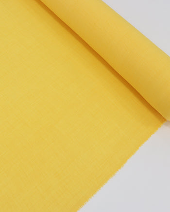 Tecido Crepe Duna Texturizado Amarelo