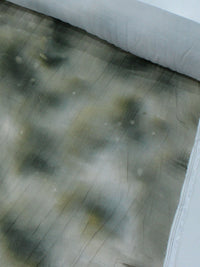 Tecido Viscose Italiano Tie Dye Tons de Verde