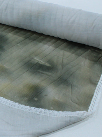 Tecido Viscose Italiano Tie Dye Tons de Verde