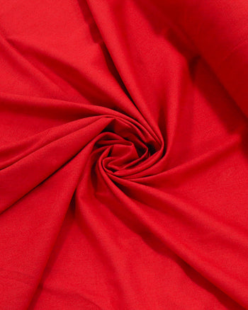 Tecido Linho Misto Rústico Vermelho