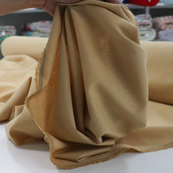 Tecido Linho Misto Rústico Bege