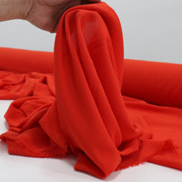 Tecido Crepe Bubble com Elastano Vermelho