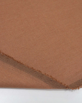 Tecido Linho Misto Rústico Mogno