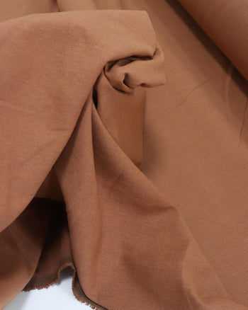 Tecido Linho Misto Rústico Mogno