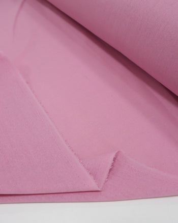 Tecido Linho Misto Rústico Rosa Iogurte