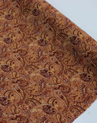 Tecido Viscose Texturizada Cashmere Tons Terrosos