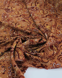 Tecido Viscose Texturizada Cashmere Tons Terrosos