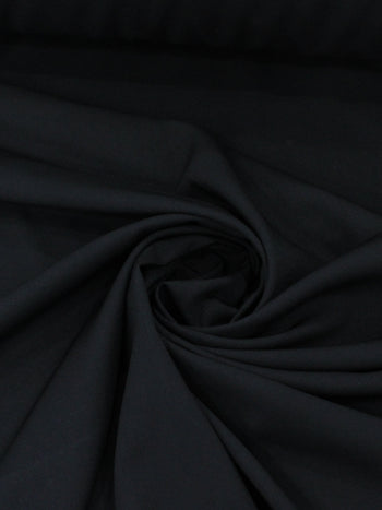 Tecido Crepe de Alfaiataria Preto