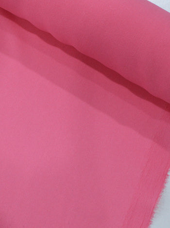 Tecido Crepe Chiffon Rosa Chiclete
