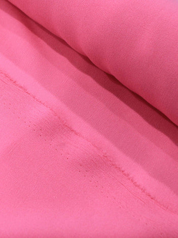 Tecido Crepe Chiffon Rosa Chiclete