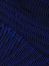 Tecido Crepe Plissado Azul Marinho