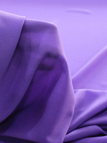 Tecido Crepe Salina Roxo