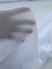 Tecido Crepe Georgette Branco