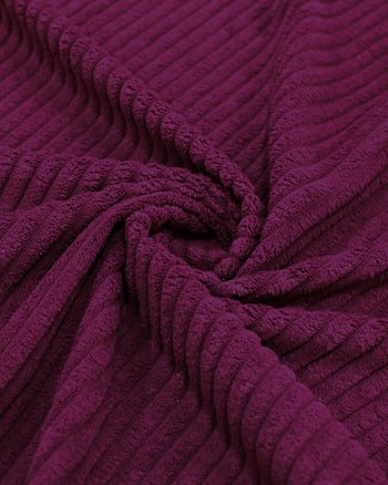 Tecido Veludo Cotelê Jumbo Marsala